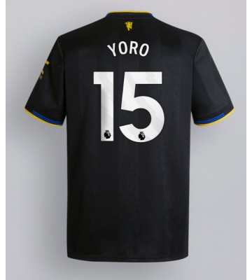 Manchester United Leny Yoro #15 Tredjetrøje 2025-26 Kortærmet